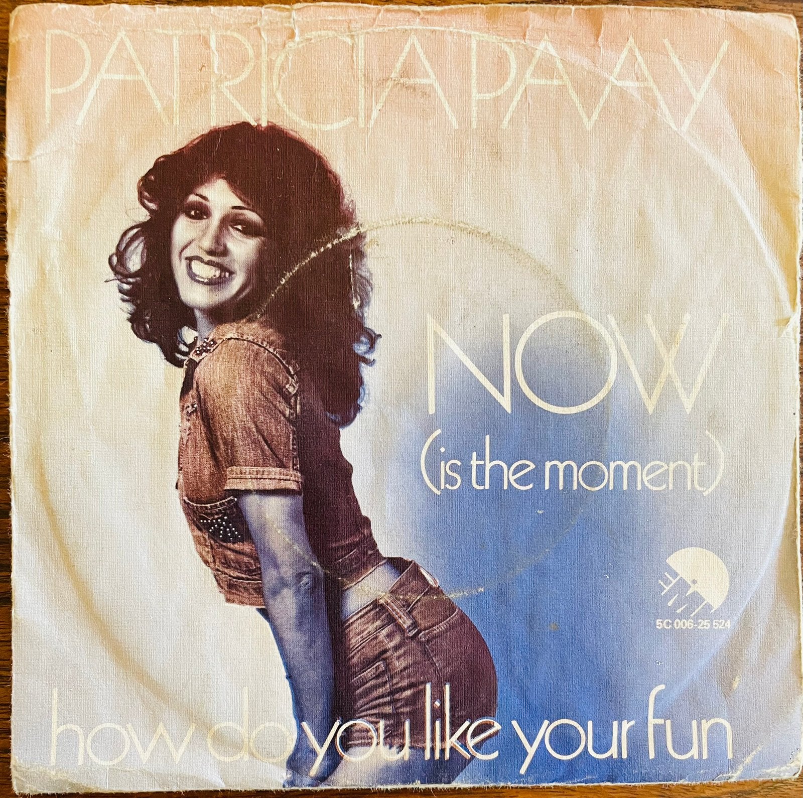 Patricia Paay Now is the moment, Gebruikt, Pop, Originele persing, 7 inch