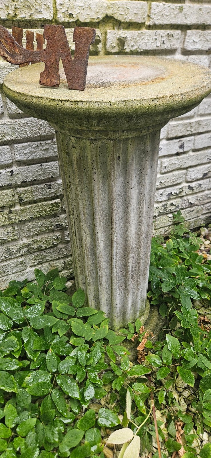 2x zuilen van beton, Tuin en Terras, Ophalen, Gebruikt, Beton, Overige typen