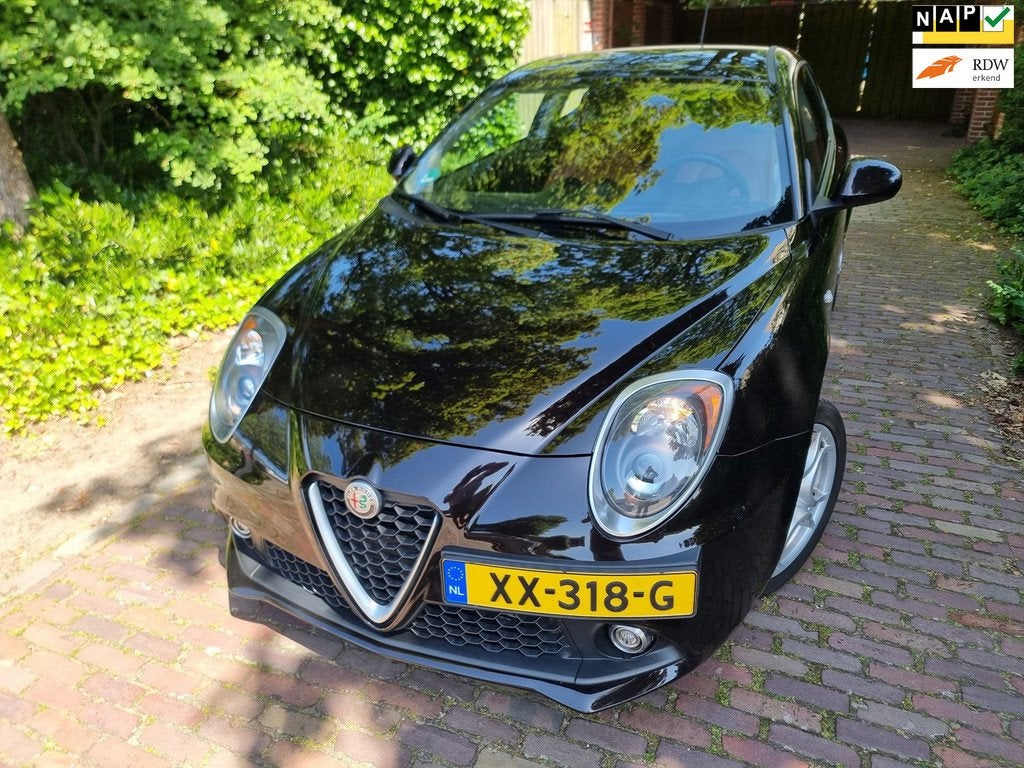Alfa Romeo MiTo 0.9 TwinAir ECO Super Navi/Leer/Ecc/Pdc, Auto's, Voorwielaandrijving, Gebruikt, Euro 6, Handgeschakeld