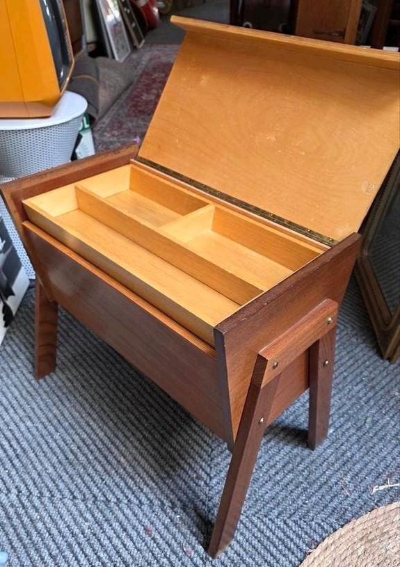 vintage opbergmeubeltje/retro naaikistje, Ophalen, Huis en Inrichting