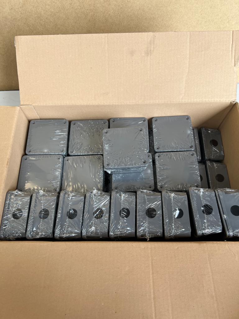 Nieuwe Elektra opbouwdoos lasdoos IP54, Ophalen of Verzenden, Nieuw, Overige typen