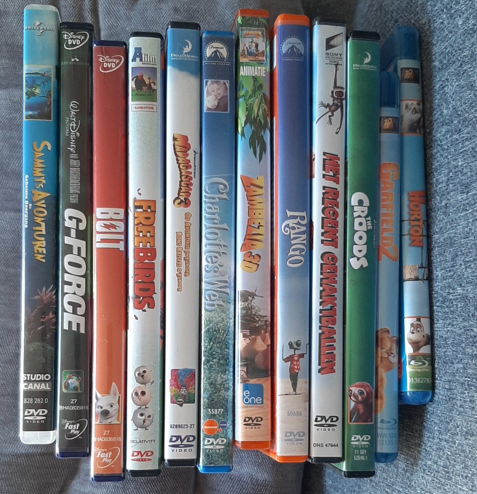 Diverse kinder dvd's, Cd's en Dvd's, Alle leeftijden, Ophalen, Gebruikt, Overige genres