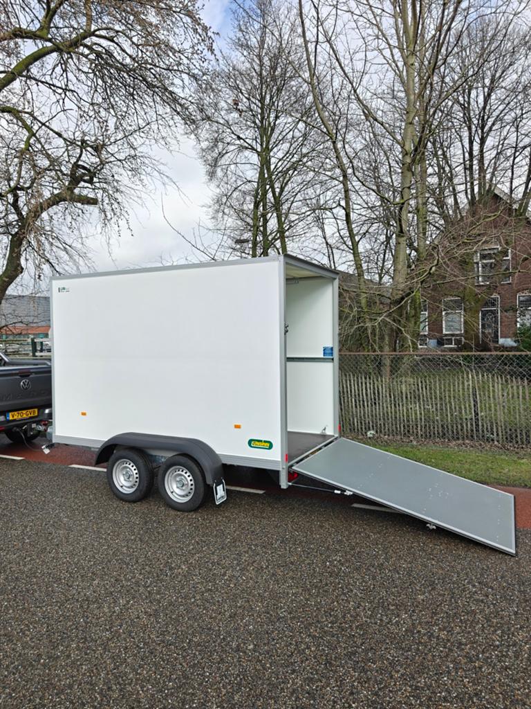 Demo Unsinn gesloten aanhanger met laadklep, Ophalen of Verzenden, Nieuw
