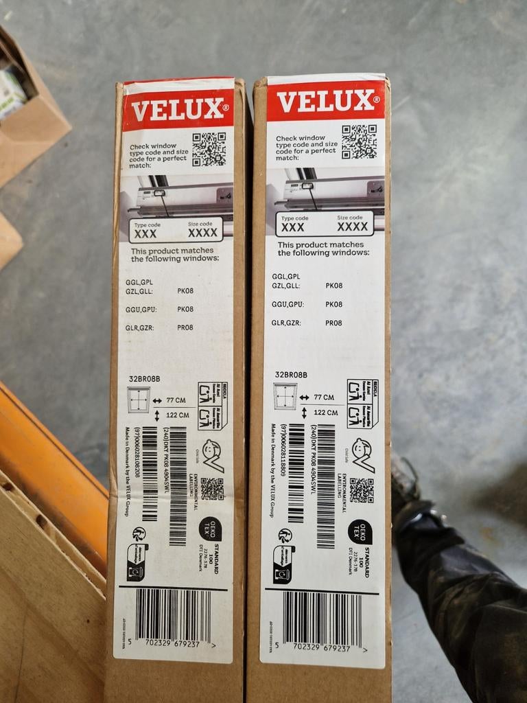 Velux rolgordijn PK08 4904SWL, Ophalen, Minder dan 80 cm, Dakraam