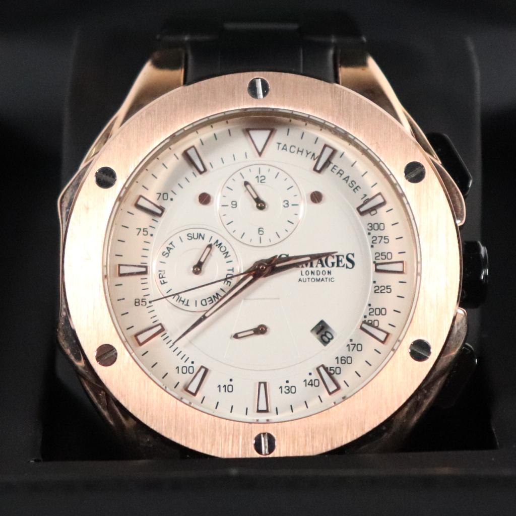 Gamages Londen Sports Calendar rose Horloge (51mm) - A Grade