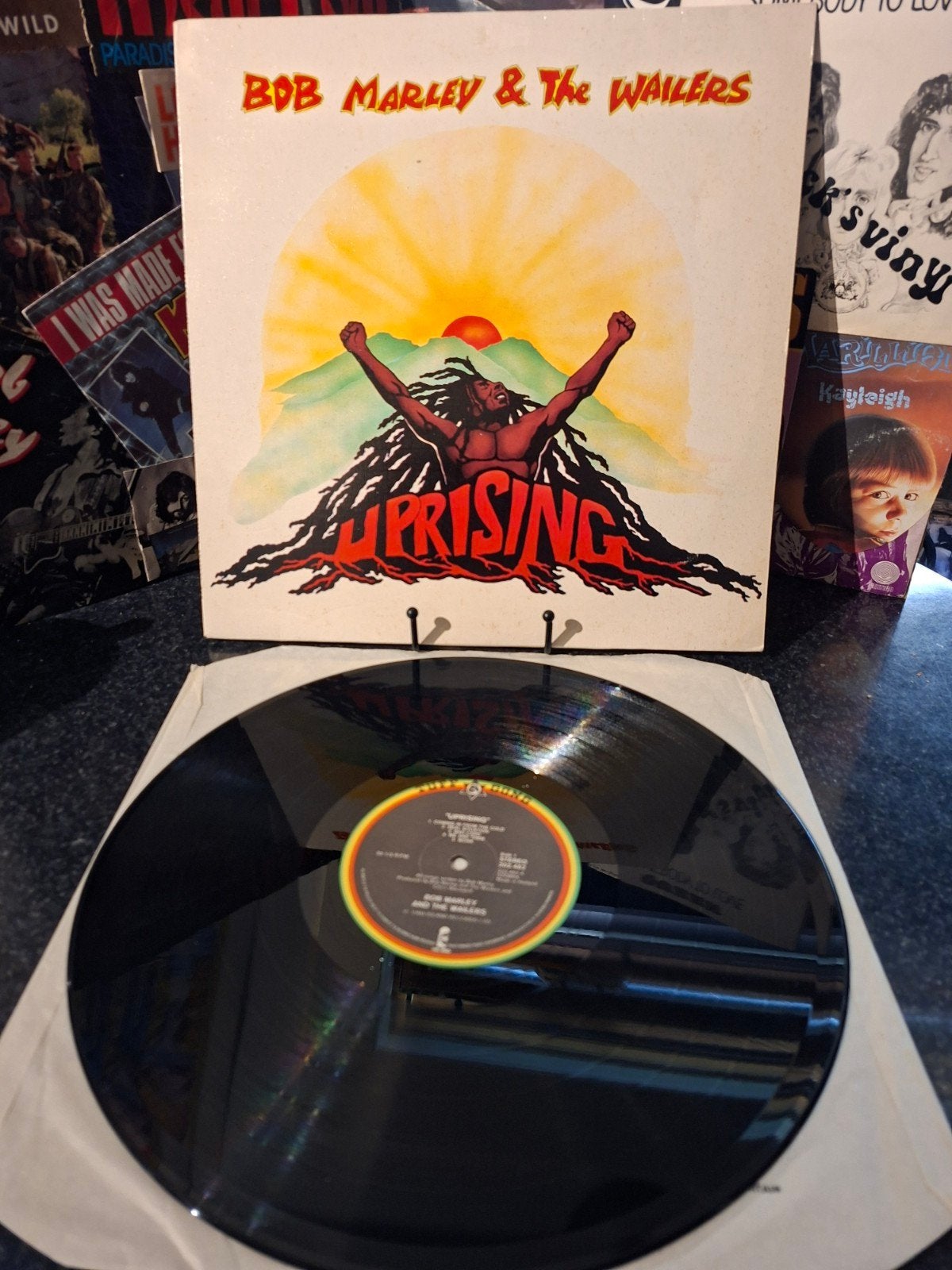 Bob Marley & The Wailers - Uprising LP (1980), Fotohoes, Ophalen of Verzenden, Gebruikt, Overige formaten