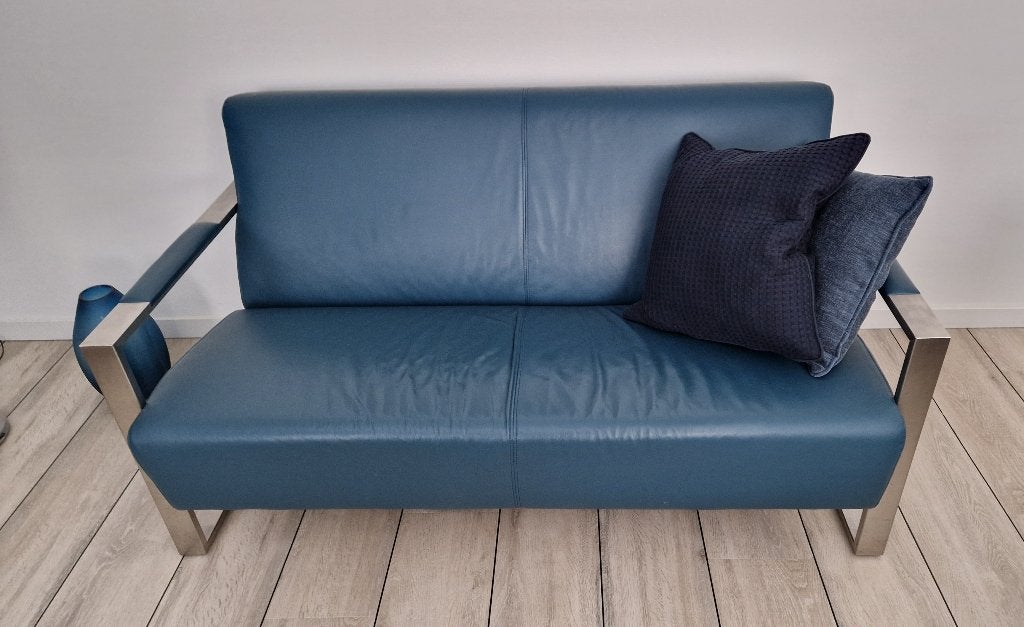 te koop: design montel bank, Ophalen, Gebruikt, 150 tot 200 cm, Tweepersoons