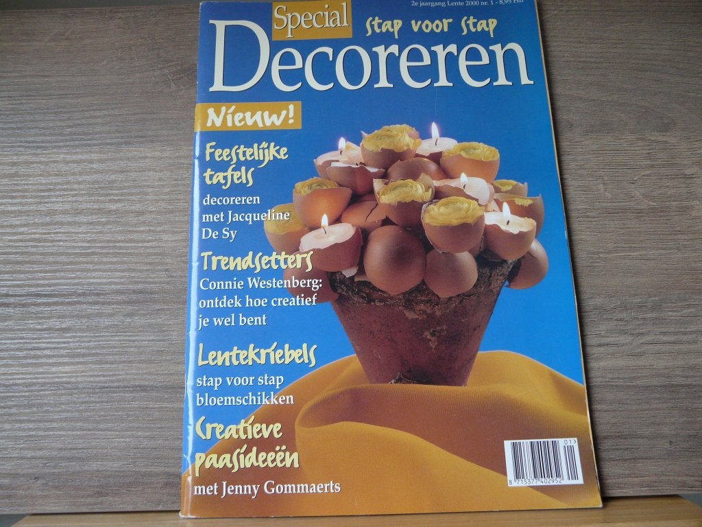 Drie tijdschriften Decoreren voor de hobbyist, Ophalen of Verzenden, Gebruikt