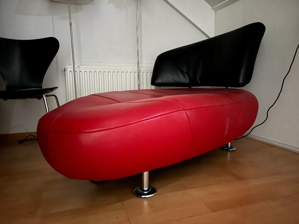 Mooie Chaise Longue, Leolux KIKKO, Ophalen, Eenpersoons, Zo goed als nieuw, Minder dan 150 cm