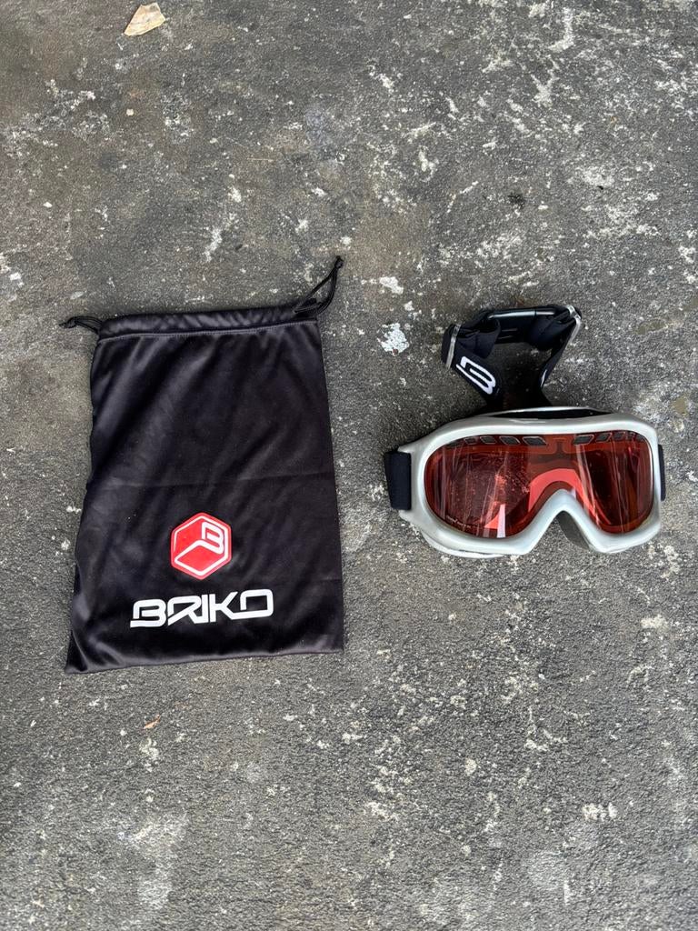 Briko Therma Red V ski/snowboard bril, Sport en Fitness, Snowboarden, Zo goed als nieuw, Overige typen, Ophalen of Verzenden