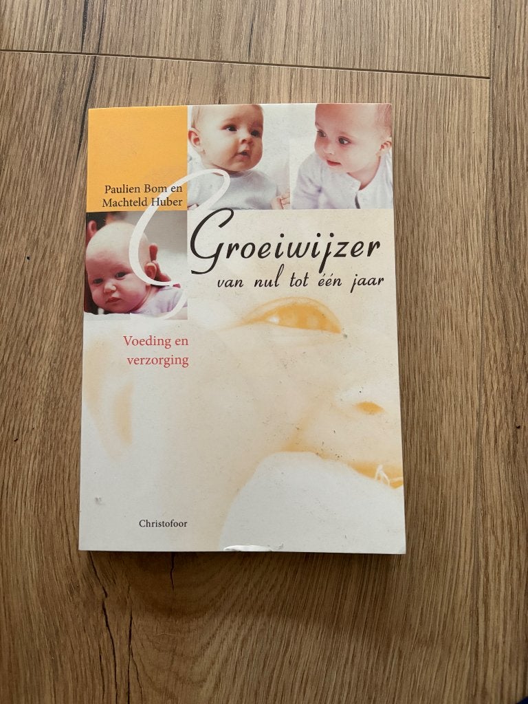 Boek Groeiwijzer van nul tot een jaar, Paulien Bom en Machteld Huber, Zwangerschap en Bevalling, Ophalen of Verzenden, Zo goed als nieuw