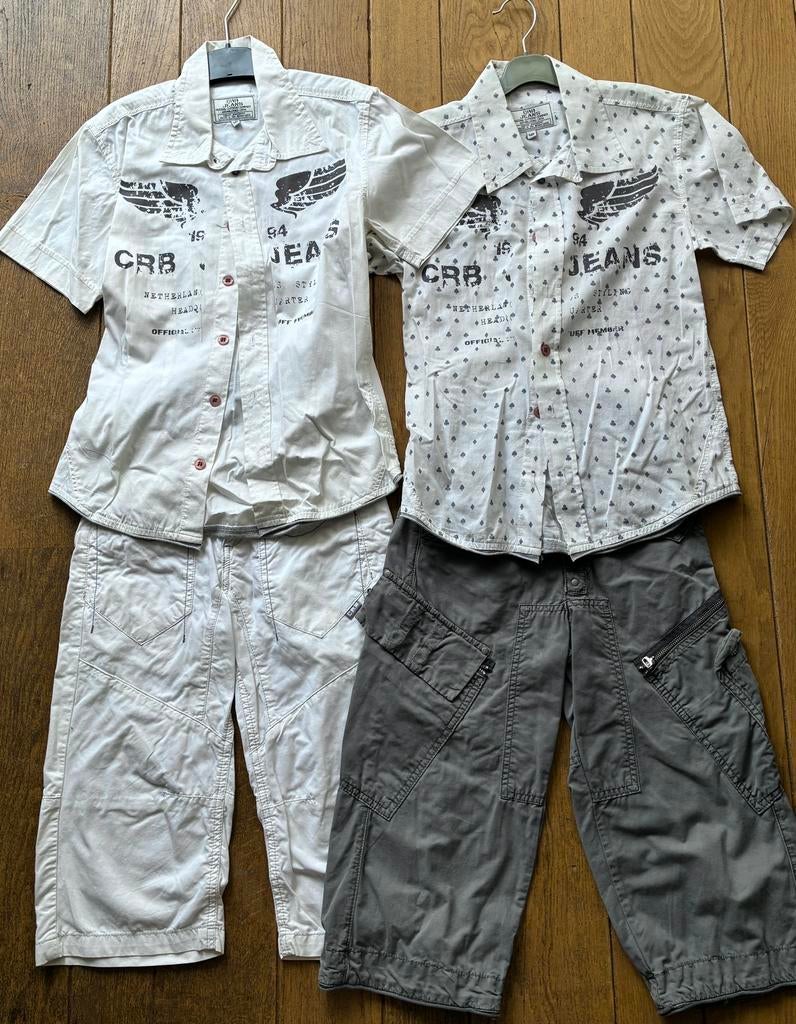 Communiekleding pakket jongens, maat 140 CRB Jeans, 10-delig, Ophalen of Verzenden, Zo goed als nieuw, Jongen