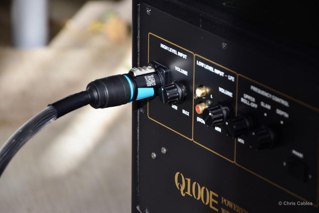 'Final Bass' Speakon subwoofer kabel van Chris Cables, Verzenden, Nieuw, 3451HB/44, Minder dan 2 meter