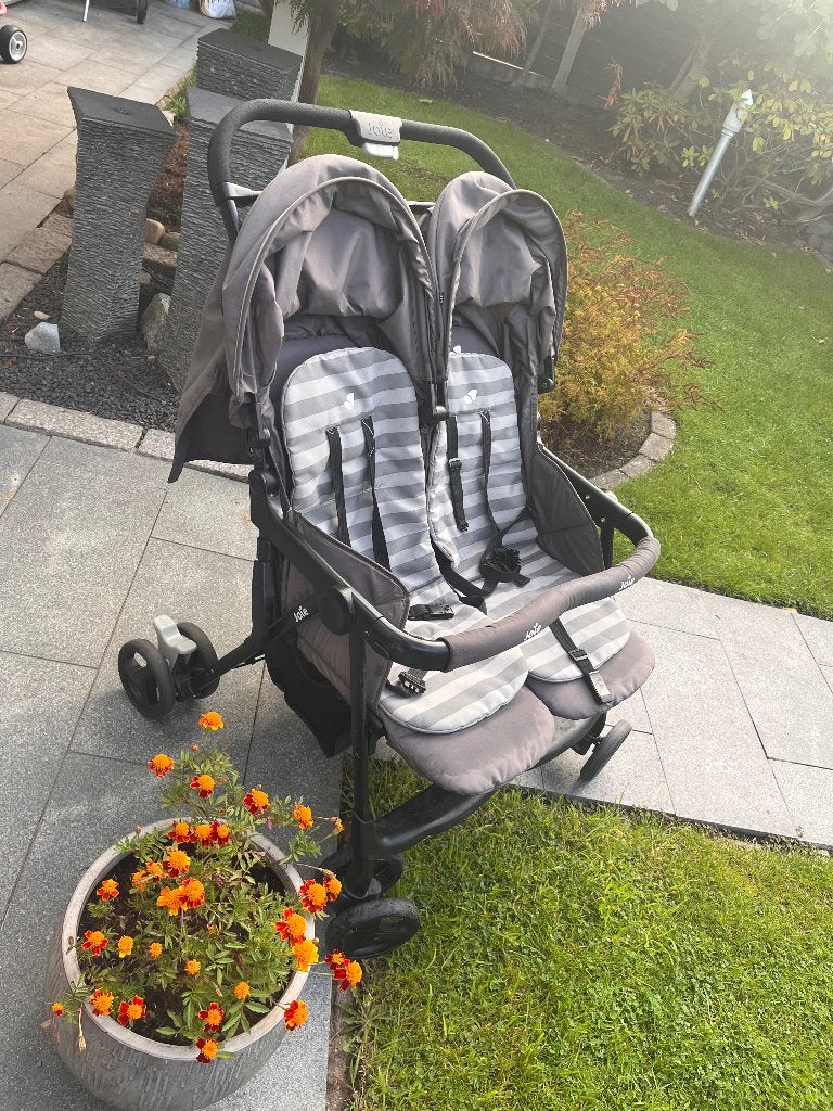 Tweeling buggy, Kinderen en Baby's, Kinderwagens en Combinaties, Gebruikt, Duowagen, Ophalen, Kinderwagen