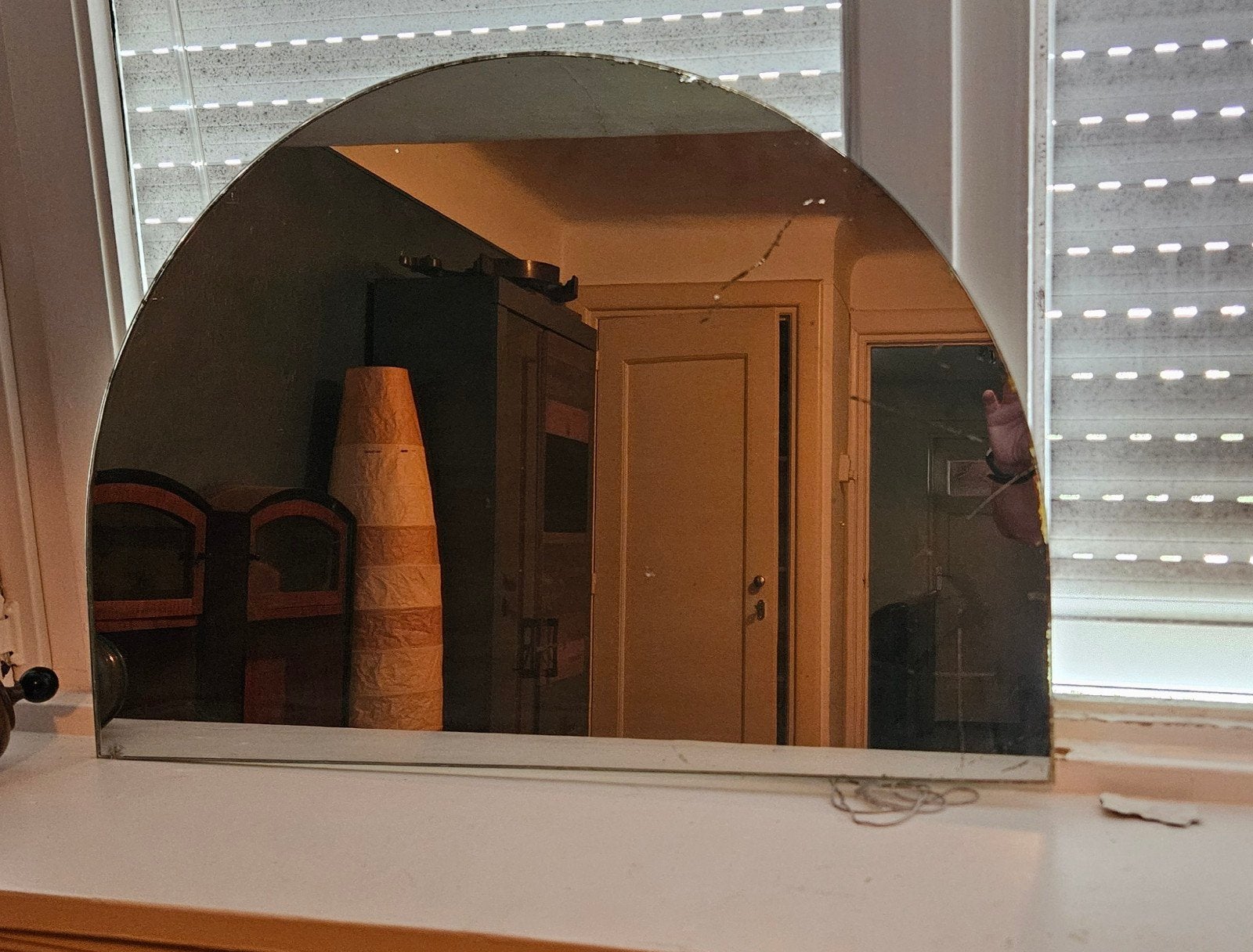 Spiegel, Ophalen, Gebruikt, Rond, Minder dan 100 cm