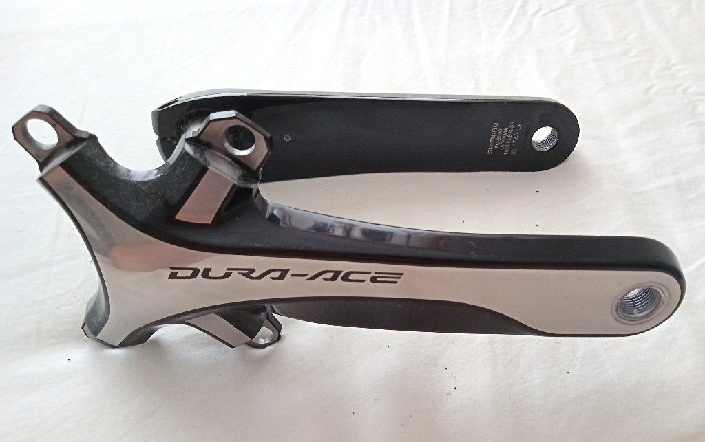 Crankstel Dura Ace 9000, 172,5, zonder kettingbladen, Ophalen of Verzenden, Gebruikt, Overige typen