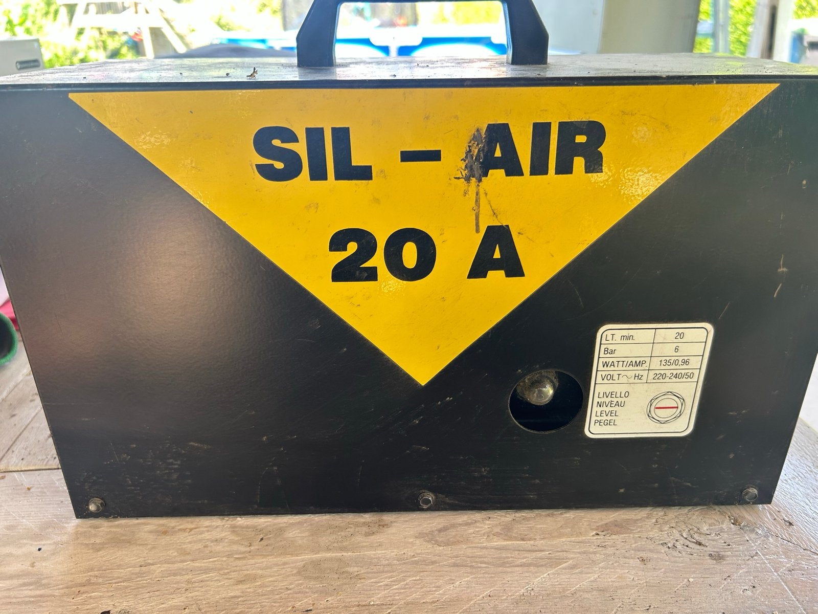 Werther Sil-Air 20A compressor voor airbrush, Ophalen, Gebruikt