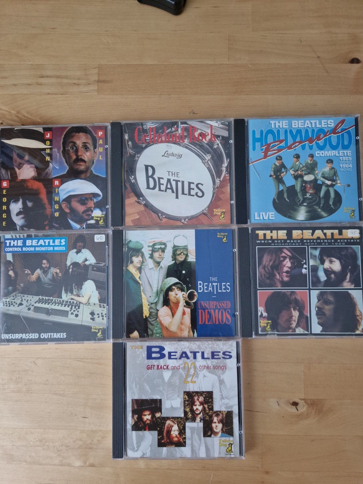 The Beatles CD Collectie - Yellow Dog Records (7 albums), Ophalen of Verzenden, Zo goed als nieuw, Poprock