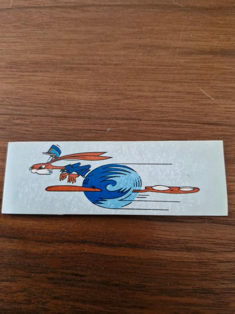 7414 Vintage Road Runner Sticker - Looney Tunes, Ophalen of Verzenden