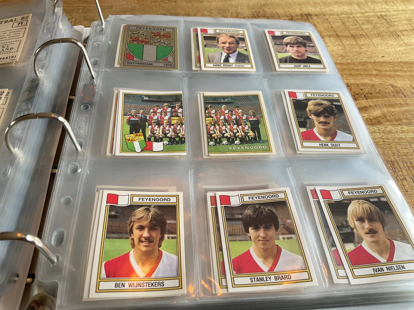 Panini Feyenoord 1983 compleet met gullit, Ophalen of Verzenden, Zo goed als nieuw, Feyenoord, Poster, Plaatje of Sticker