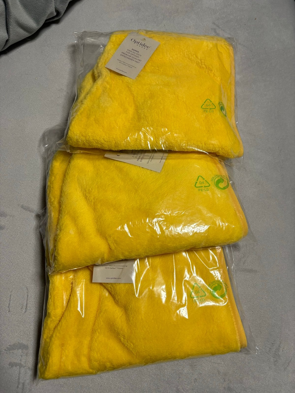 Optidee Haartulbanden - Optiplush voor een heerlijk knus gev, Huis en Inrichting, Verzenden, Nieuw, Wit, Overige typen