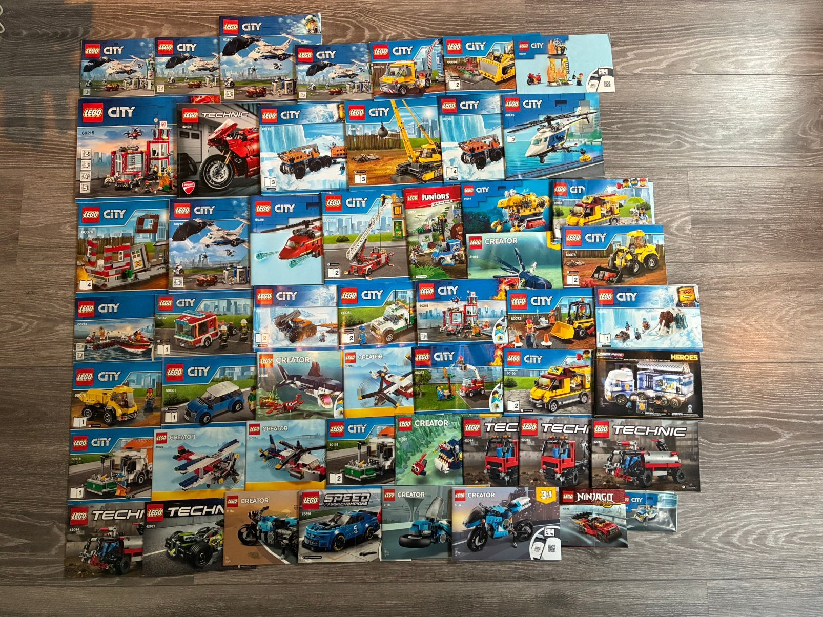 Grote LEGO partij City/Technic incl 90+ poppetjes & boxen, Lego, Ophalen of Verzenden, City, Gebruikt
