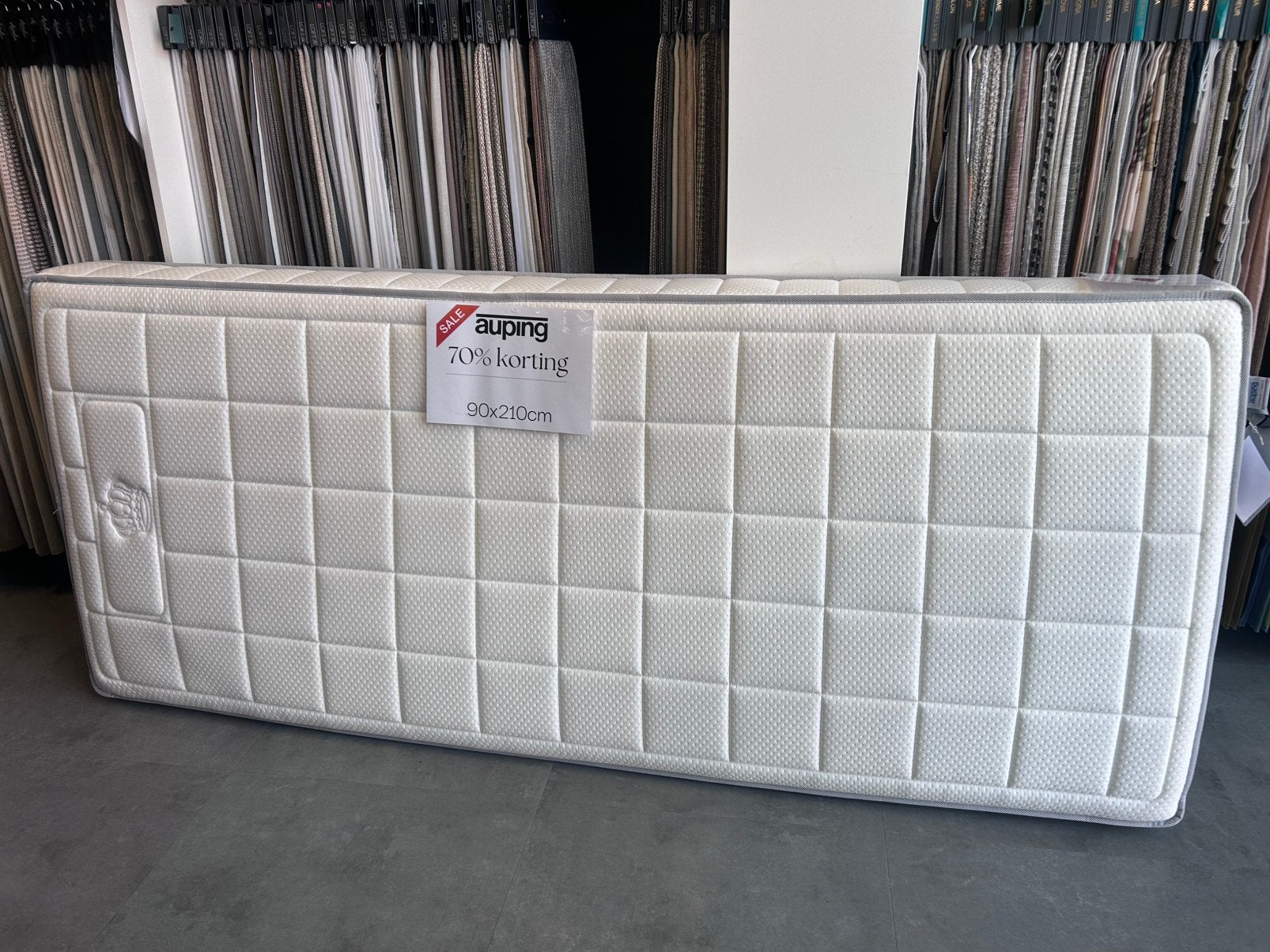 Auping matras Cresto pocketvering, Ophalen, 90 cm, Eenpersoons, 210 cm