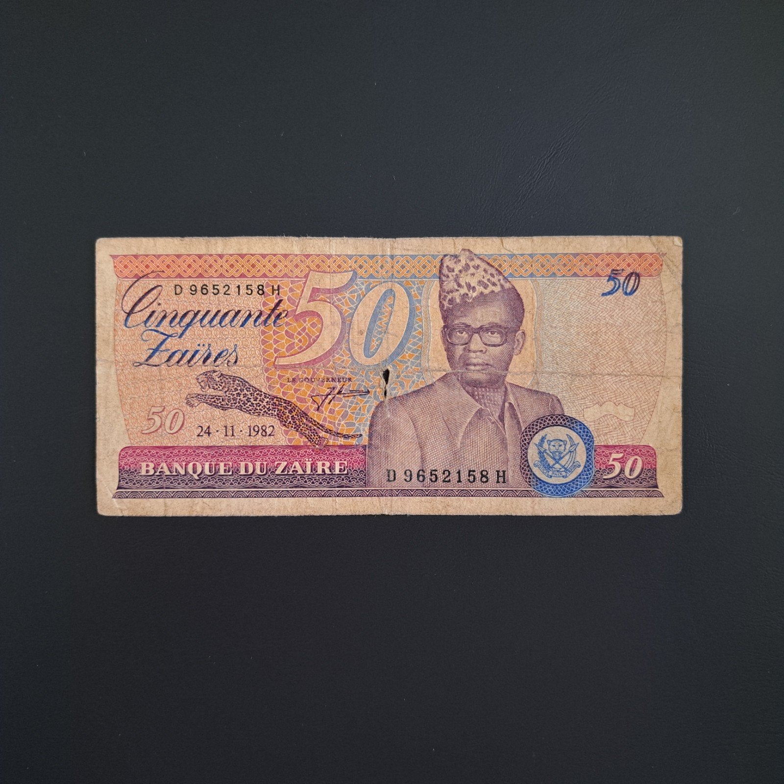 50 zaire Zaïre #049, Verzenden, Overige landen, Los biljet