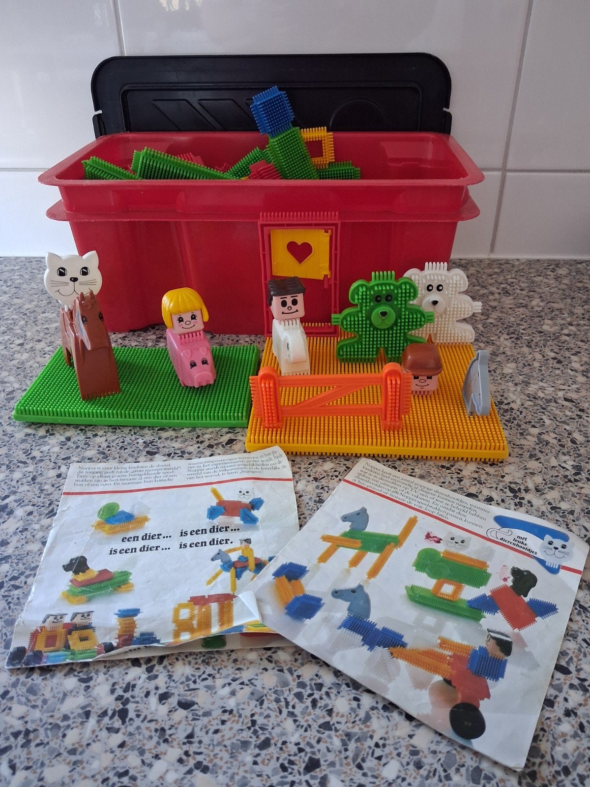 te koop Nopper bouw blokken, Kinderen en Baby's, Ophalen of Verzenden