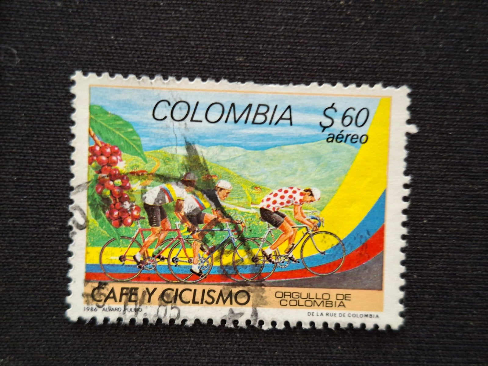 Colombia, Ophalen of Verzenden, Gestempeld, Zuid-Amerika
