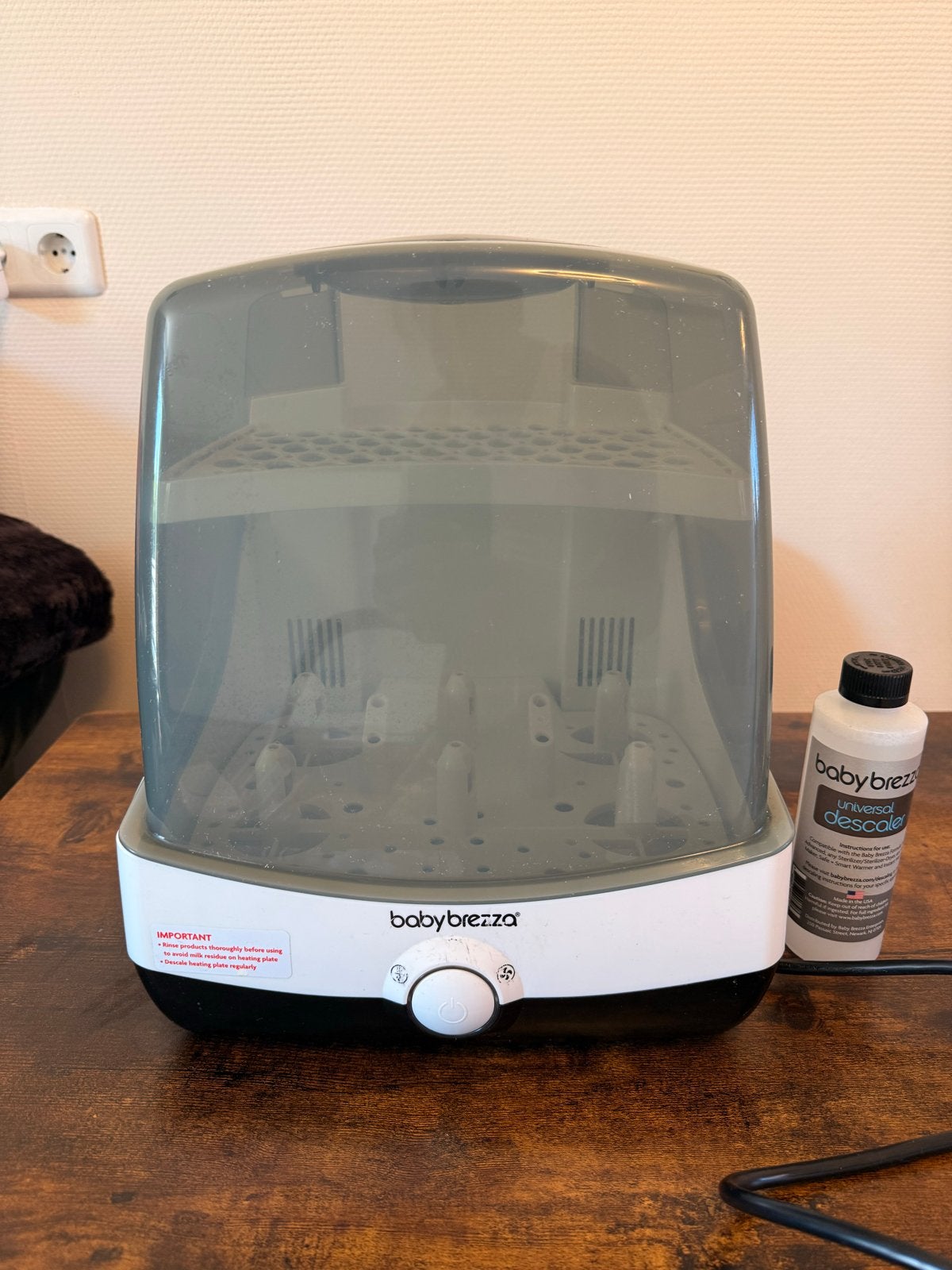 Grote doos met babyartikelen: flessen, sterilisator, warmer, Ophalen of Verzenden, Zo goed als nieuw
