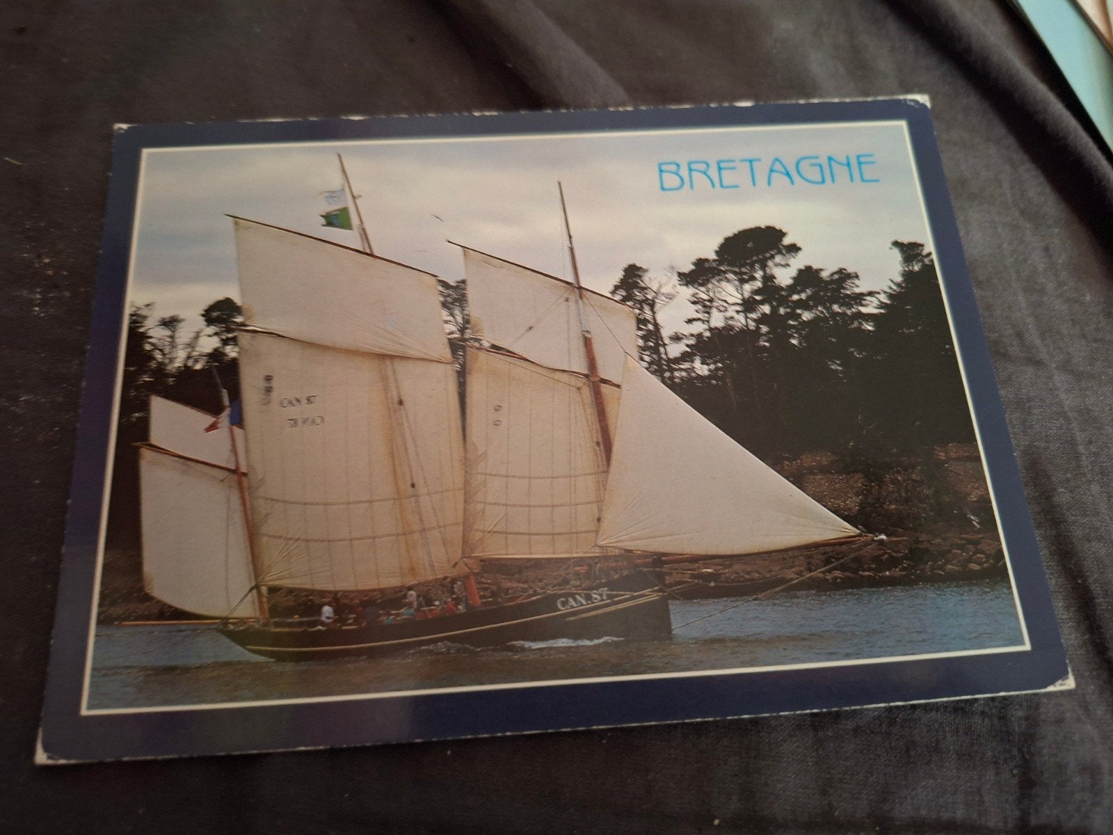 Ansichtkaart Bretagne - Zeilschip 'La Cancalaise', Ophalen, 1980 tot heden, Ongelopen, Stad of Dorp