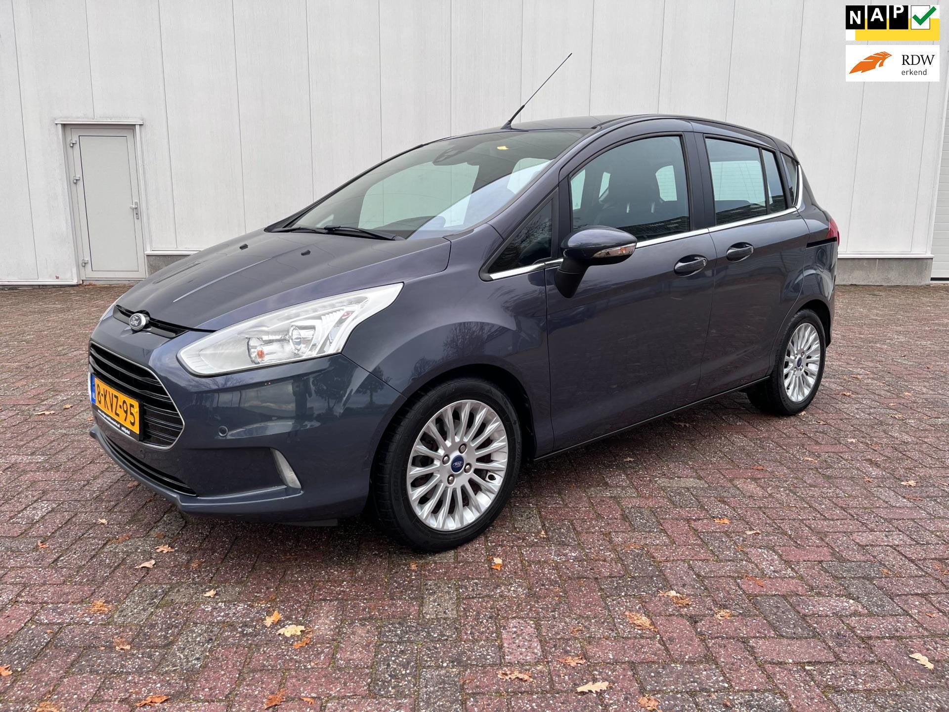 Ford B-Max 1.6 TI-VCT Titanium automaat airco 68000km NL aut, Auto's, Gebruikt, 4 cilinders, B-Max, Origineel Nederlands