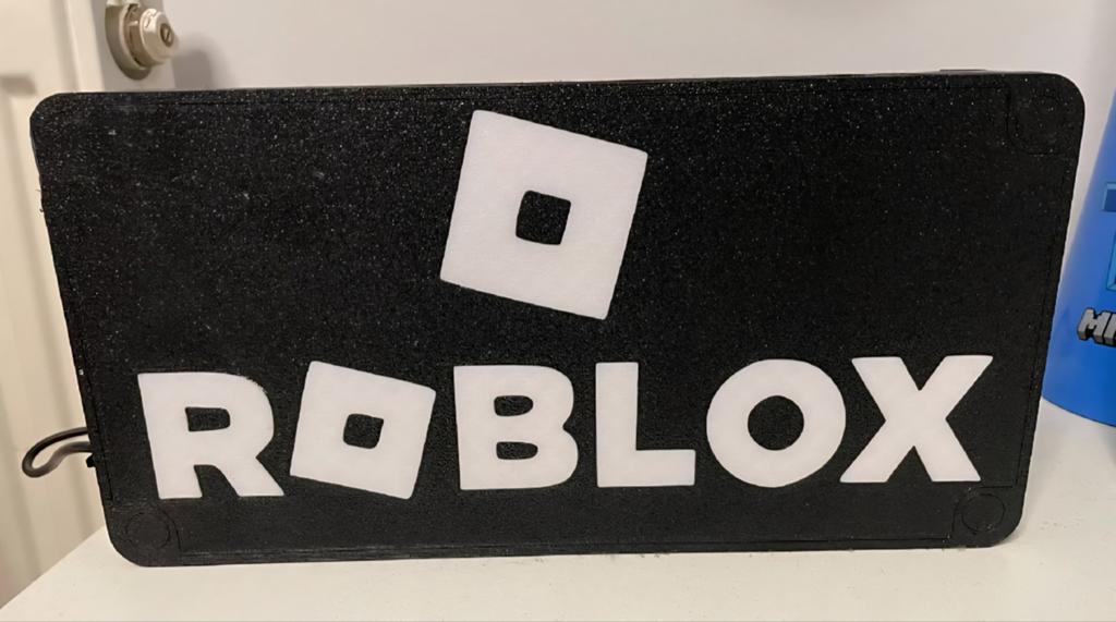 Roblox Lightbox - Uniek en Decoratief, Zwart, Nieuw, Kunststof, Ophalen of Verzenden