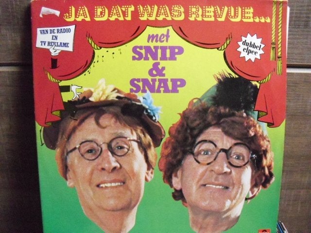 - Ja Dat Was Revue ... Met Snip en Snap - dblLP, Cd's en Dvd's, Vinyl | Nederlandstalig, Gebruikt, Ophalen of Verzenden, 12 inch