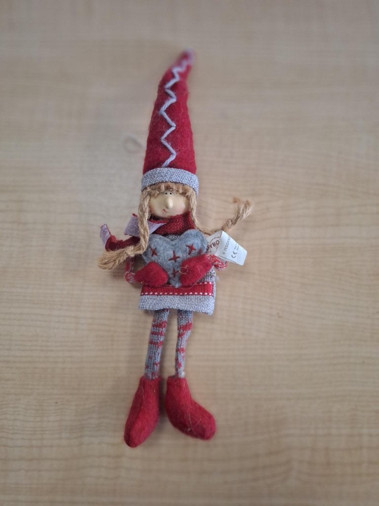 kerstpoppetje, Ophalen of Verzenden, Zo goed als nieuw