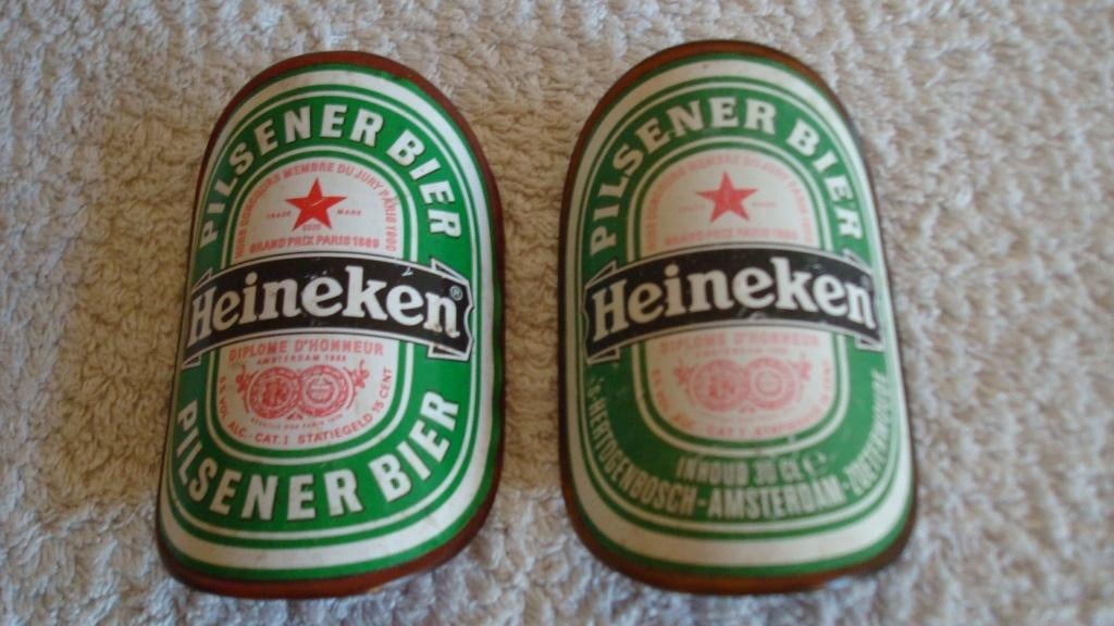 2 Heineken bier/fles openers, Verzenden, Heineken