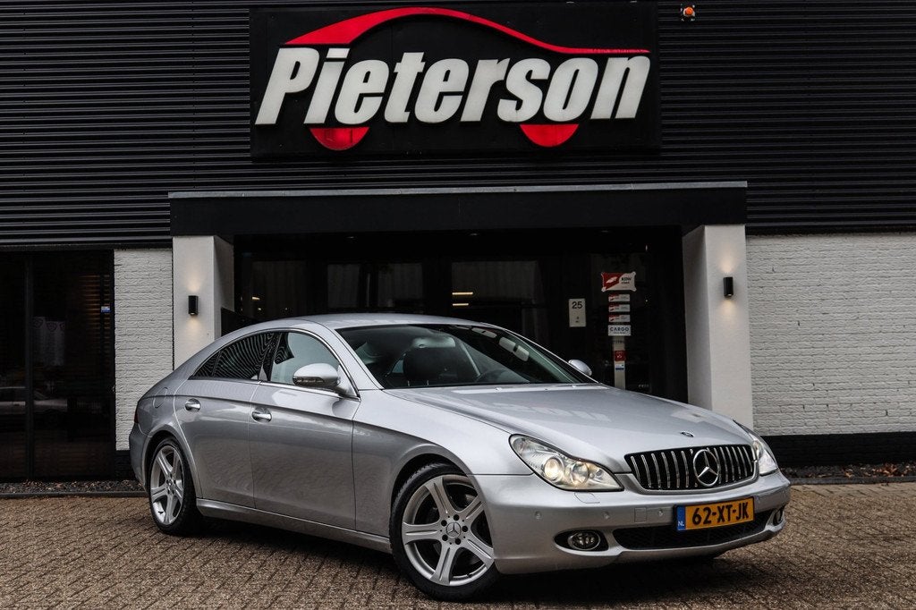 Mercedes-Benz CLS-klasse 350 NAP ORIGINEEL NL HARMAN/KARDON, Automaat, Achterwielaandrijving, Zwart, Leder en Stof