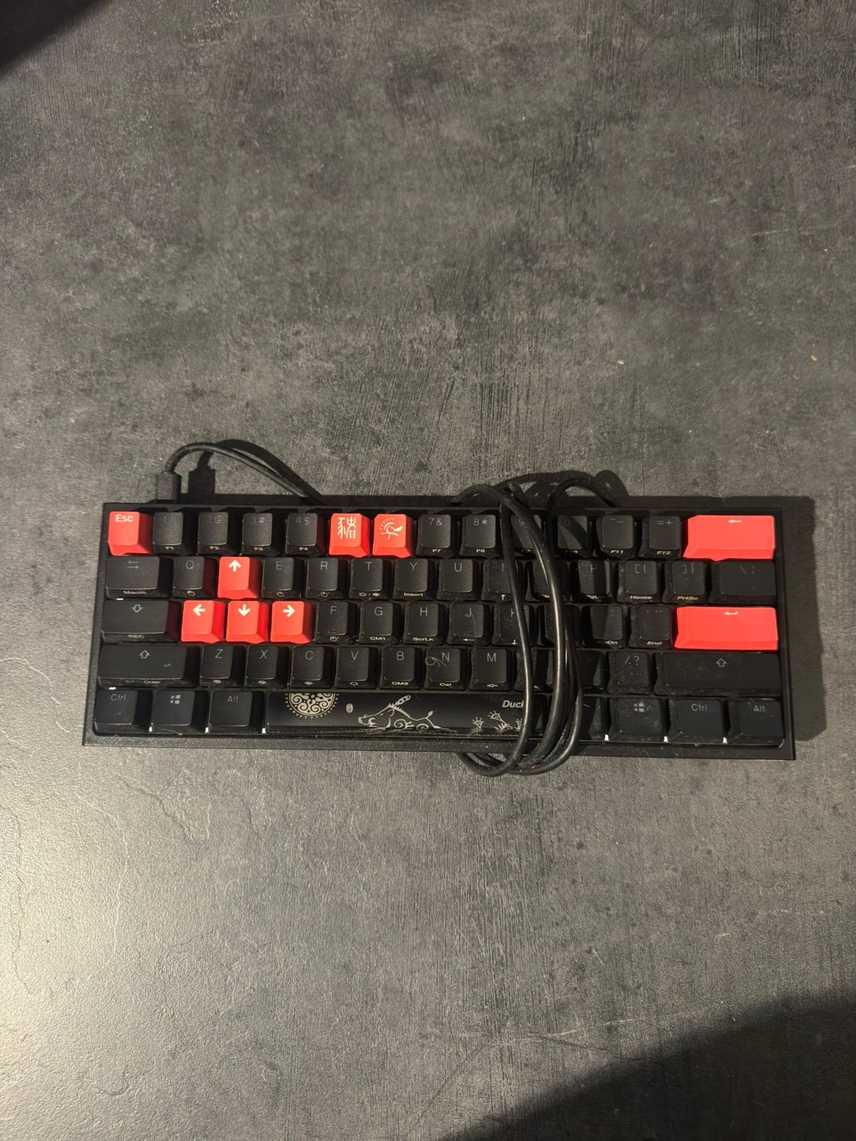 Ducky one 2 mini game toetsenbord, Computers en Software, Toetsenborden, Ophalen of Verzenden, Zo goed als nieuw