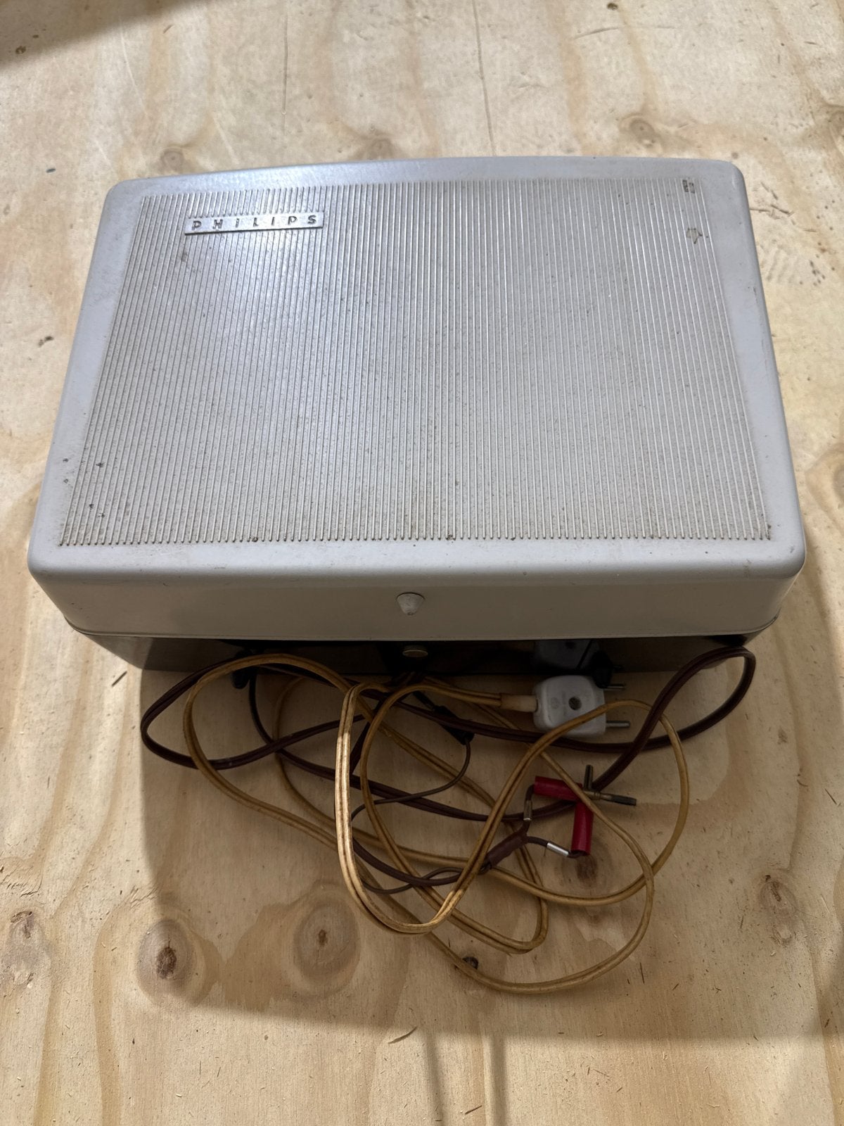 Vintage Philips Platenspeler - Klassiek Model, Ophalen, Gebruikt, Platenspeler, Philips