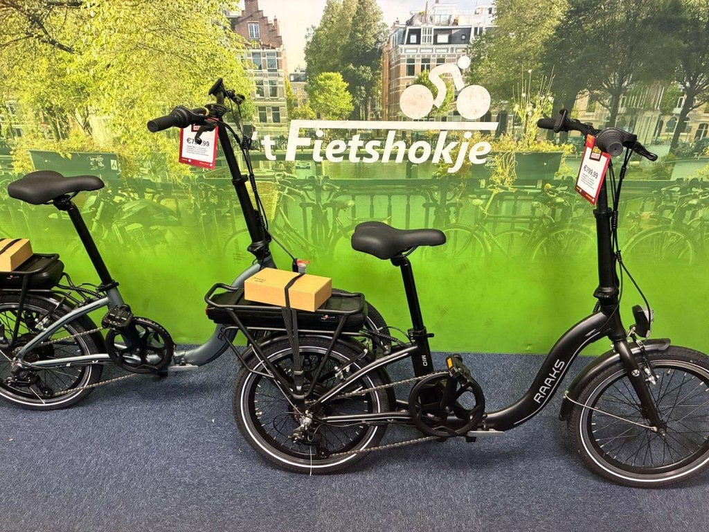 Fietshokje Raaks: Raaks MIO Elektrische Vouwfiets Nieuw!