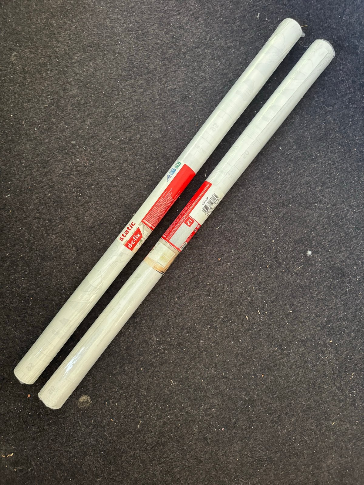 2 rollen D-c-fix statisch raamfolie, 45cm x 1.5m, Ophalen, Wit, Minder dan 5 m², Overige stijlen