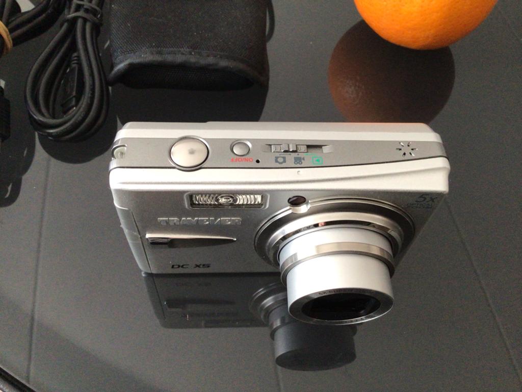 TRAVELER DC XS Digitale Compact Camera  compleet,i.z.g.s, Ophalen, Compact, Zo goed als nieuw, 4 t/m 7 keer