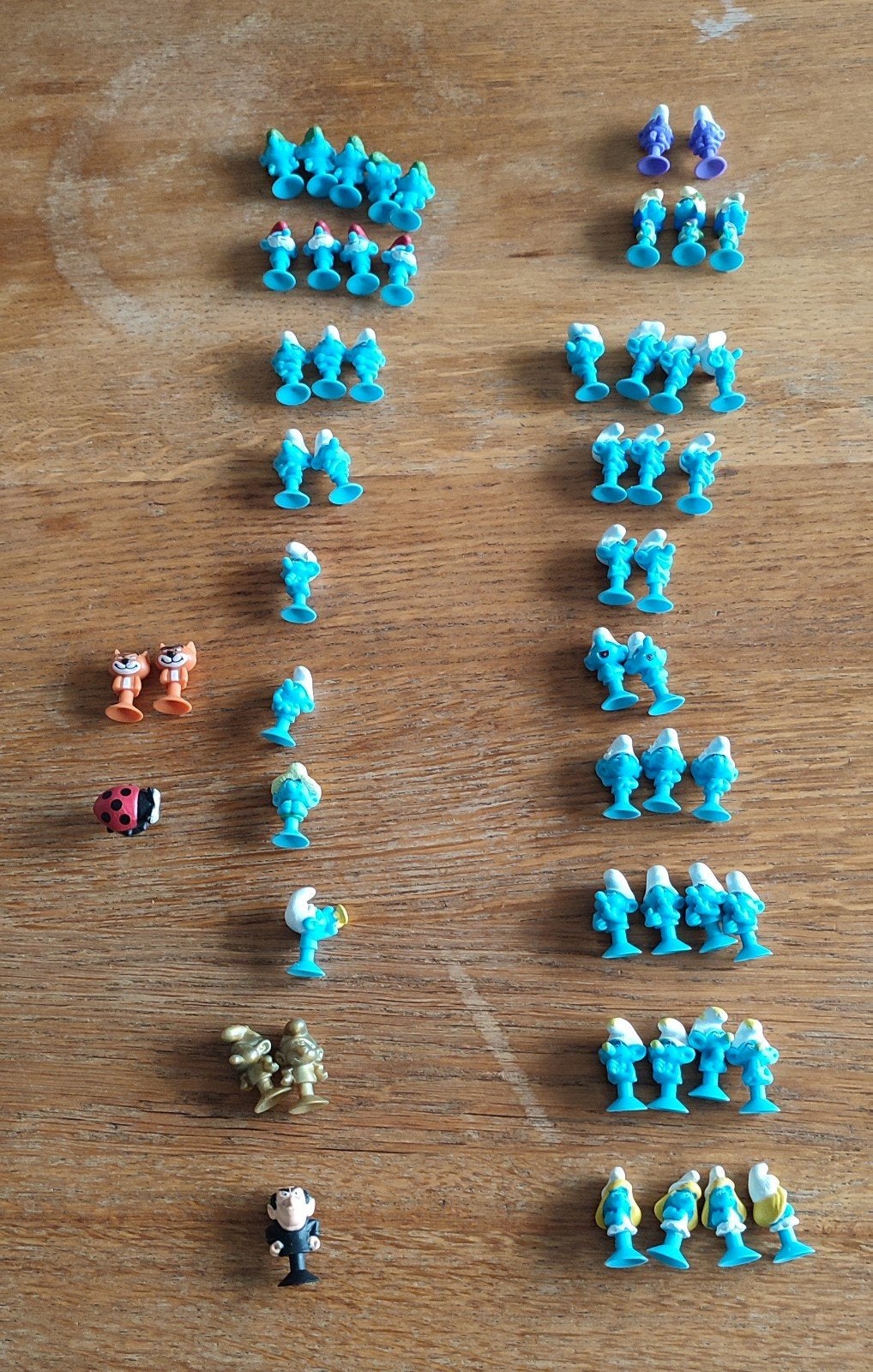 Smurfen poppetjes - Grote collectie, Verzamelen, Ophalen of Verzenden, Gebruikt, Poppetje, Figuurtje of Knuffel