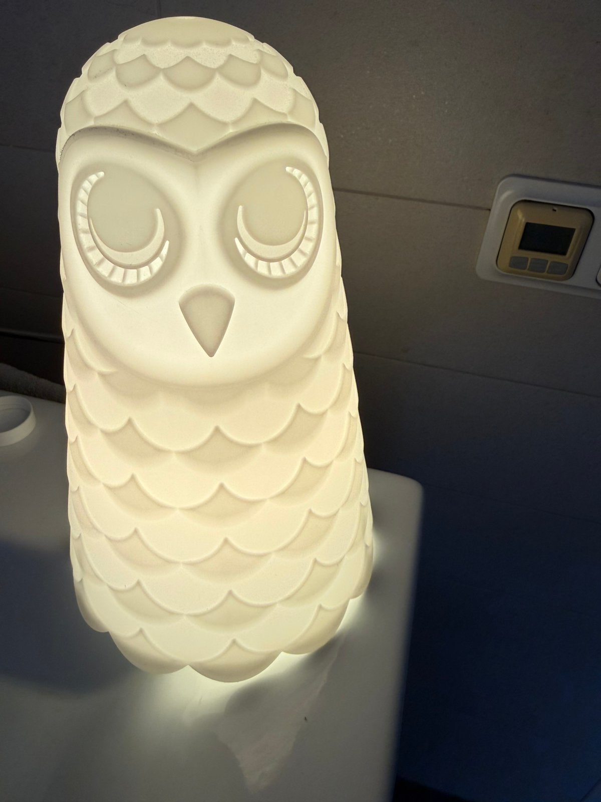 Lamp uil, Ophalen, Zo goed als nieuw
