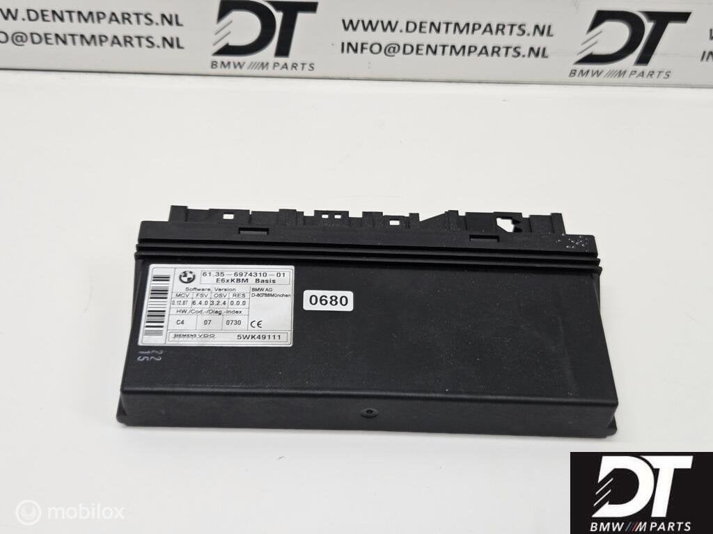 Body control module BMW 5-serie E60 KBM 61356974310, Gebruikt, Ophalen of Verzenden, BMW, BMW