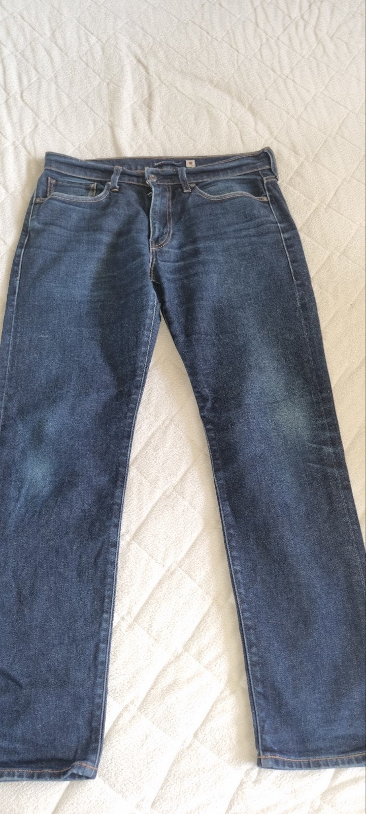 Levi's Made & Crafted 502 Taper Jeans W32 L32, Blauw, W32 (confectie 46) of kleiner, Ophalen of Verzenden, Zo goed als nieuw
