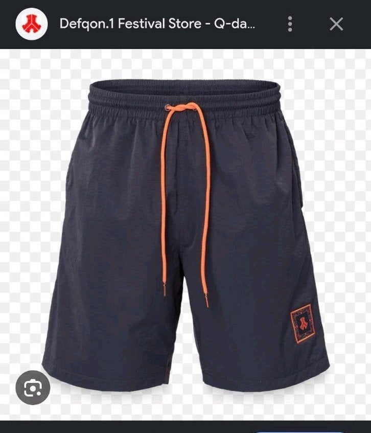 Defqon 1 2026 sports shorts navy blue maat M nieuw, Nieuw, Ophalen of Verzenden, Defqon.1, Maat 48/50 (M)