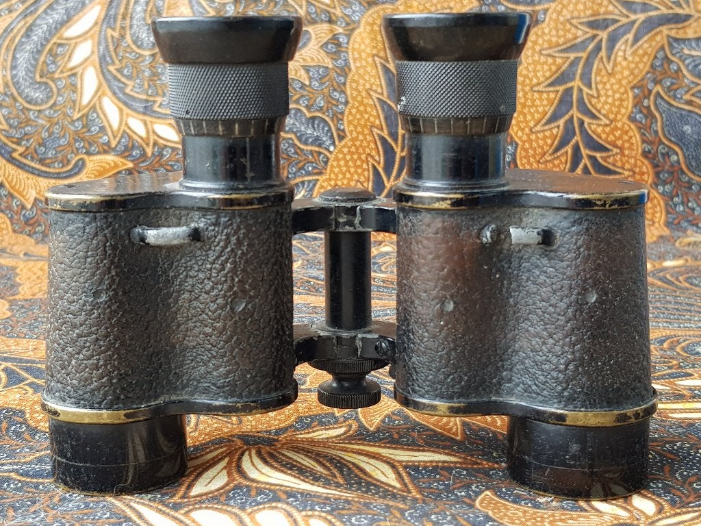 Mooie originele antieke militaria verrekijker uit Amerika., Ophalen of Verzenden