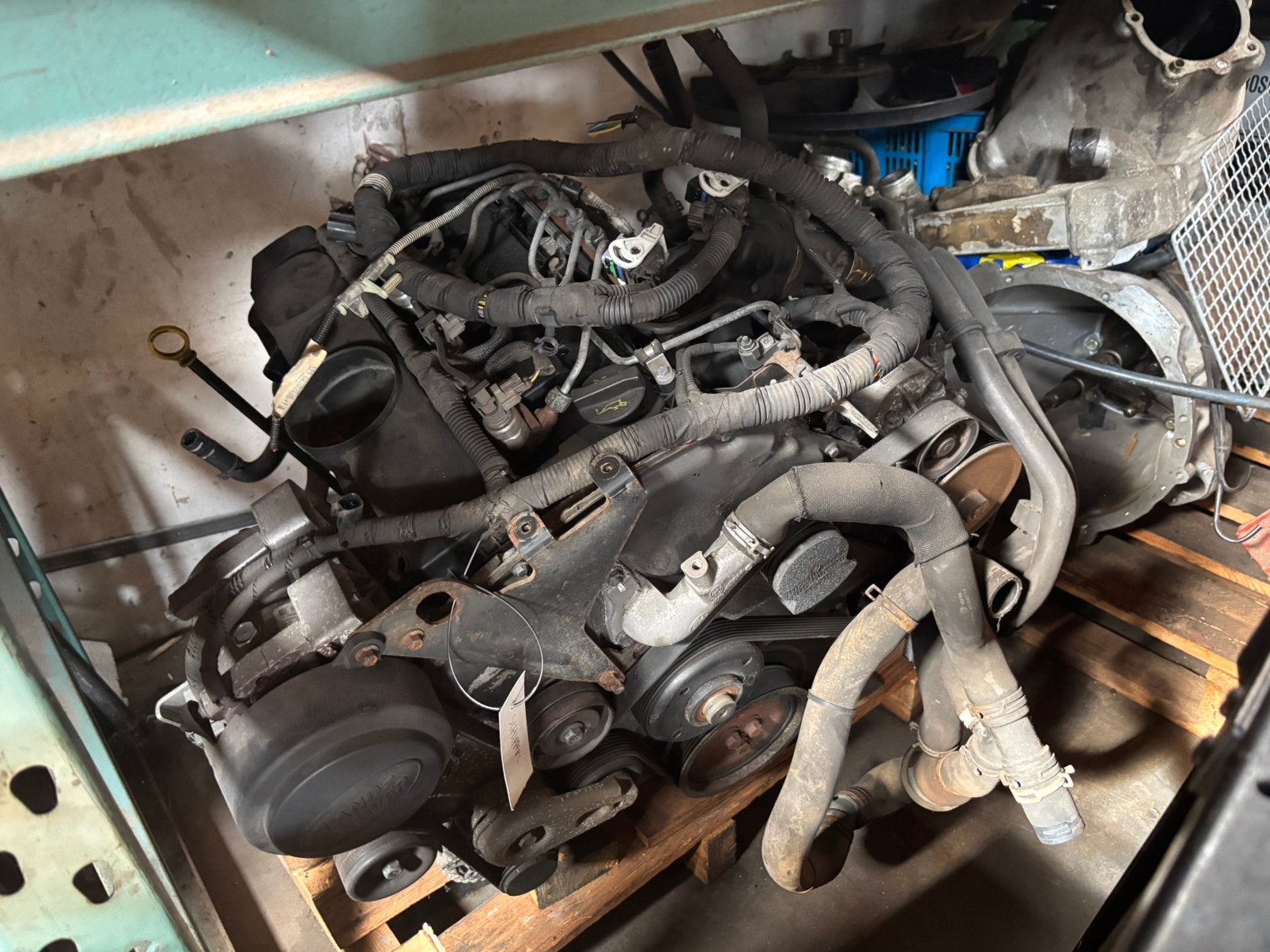 Land Rover Puma motoren 2.4 voor Defender 90 110 130, Ophalen